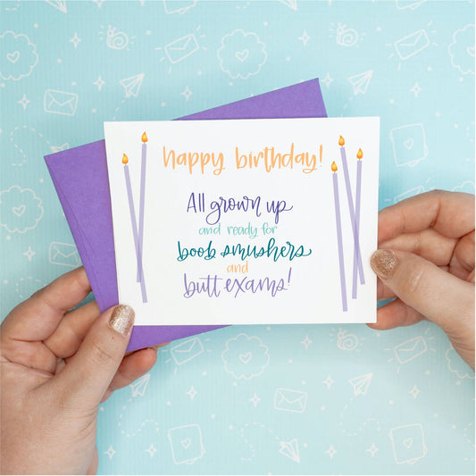 All Grown Up Birthday Greeting Card