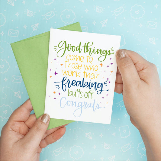 Good Things Greeting Card
