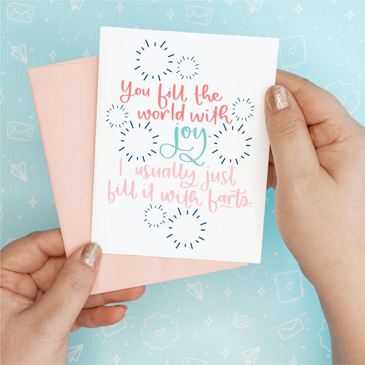 Fill with Joy Greeting Card