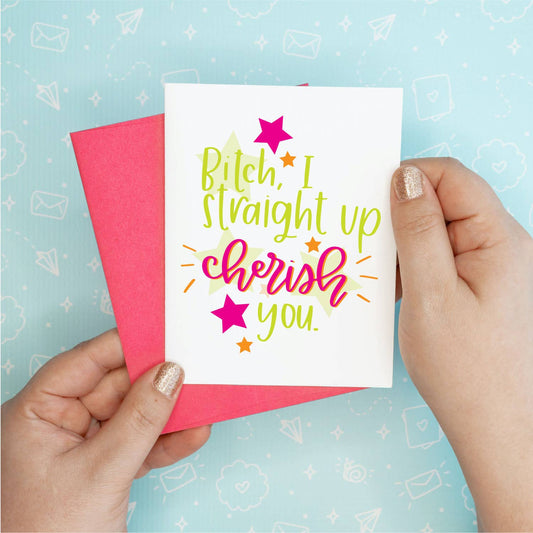 Cherish You Greeting Card
