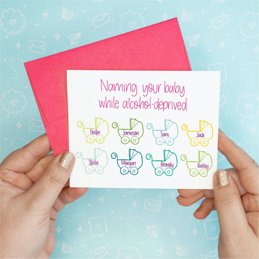 Naming Your Baby Greeting Card